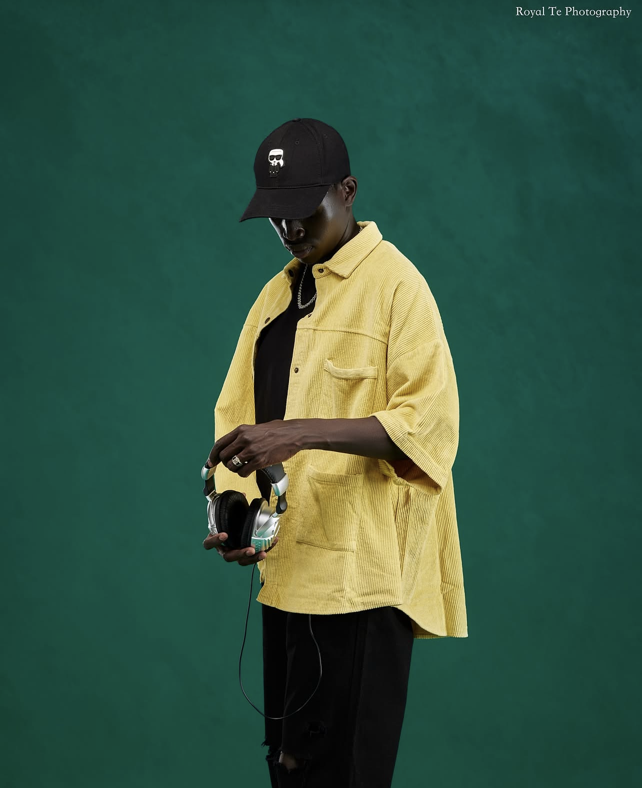 DJ Genius performance portrait