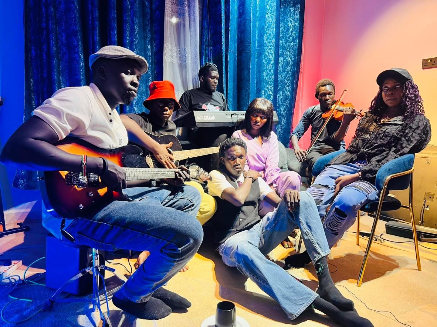 Echo Tribe performing live on stage