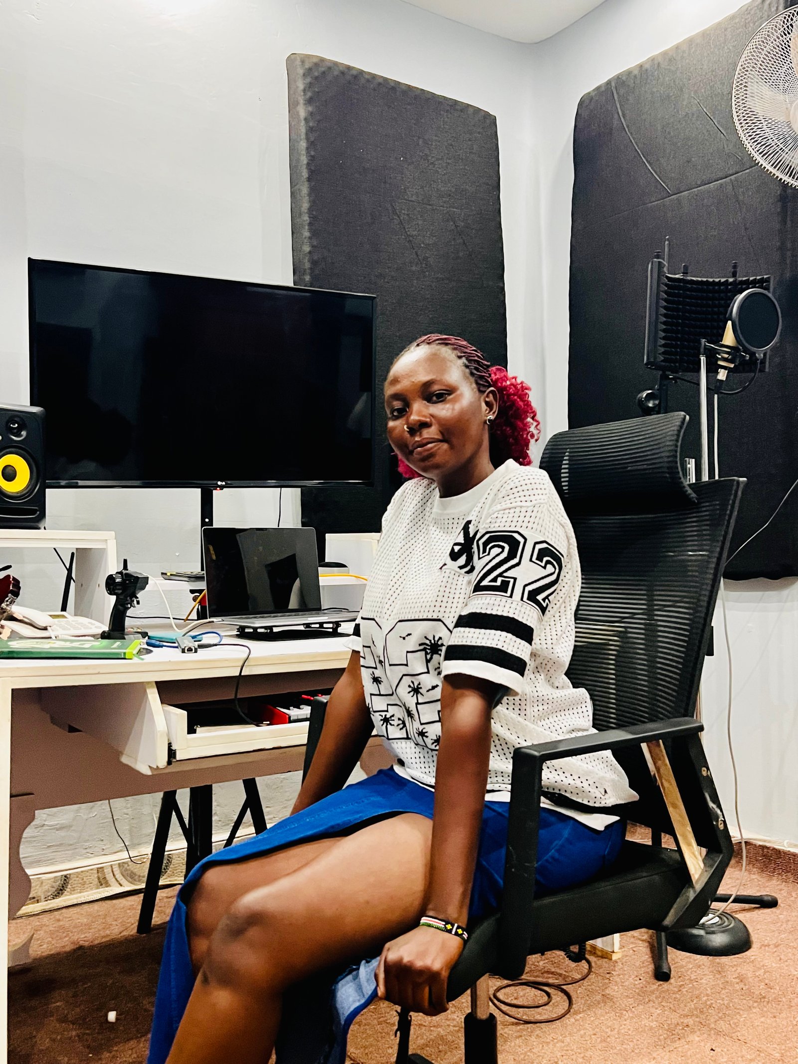Music production session at EchoGaint Sounds